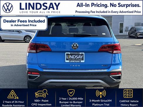 Certified 2024 Volkswagen Taos SEL AWD/4WD image 4