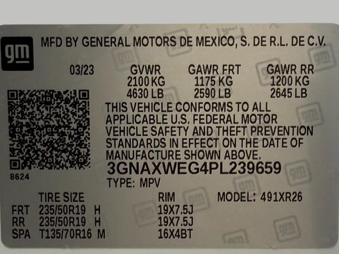 Used 2023 Chevrolet Equinox RS image 44