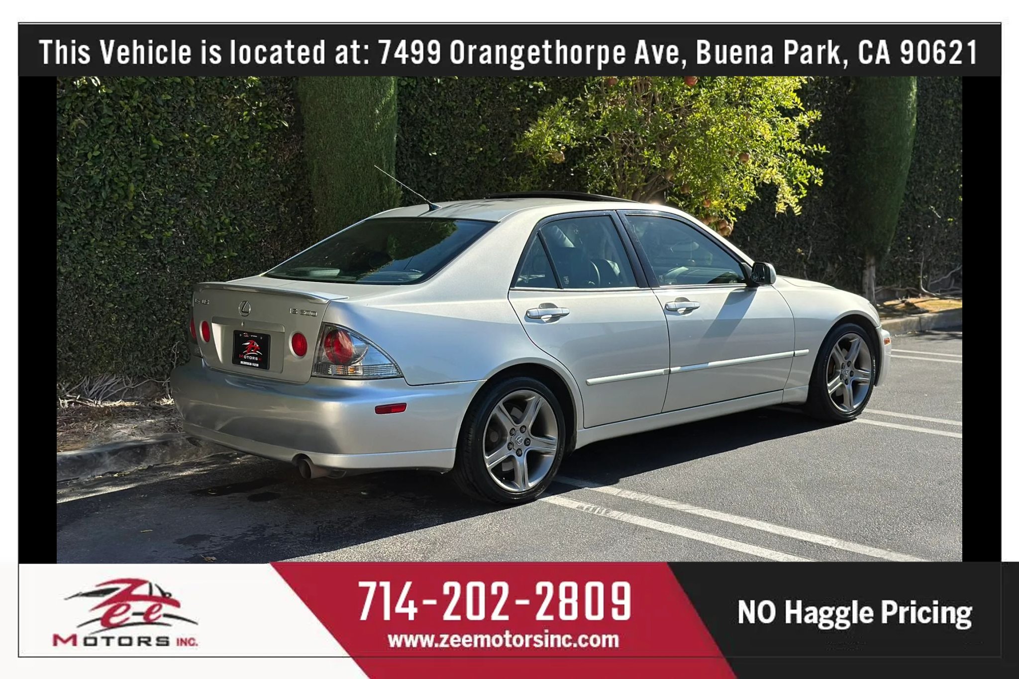 Used 2004 Lexus IS 300 w/ Pwr & Leather Pkg RWD image 7