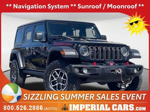 Used 2025 Jeep Wrangler Unlimited Rubicon w/ Steel Bumper Group AWD/4WD image 1