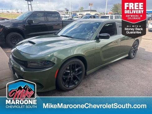 Used 2021 Dodge Charger R/T w/ Blacktop Package RWD image 1