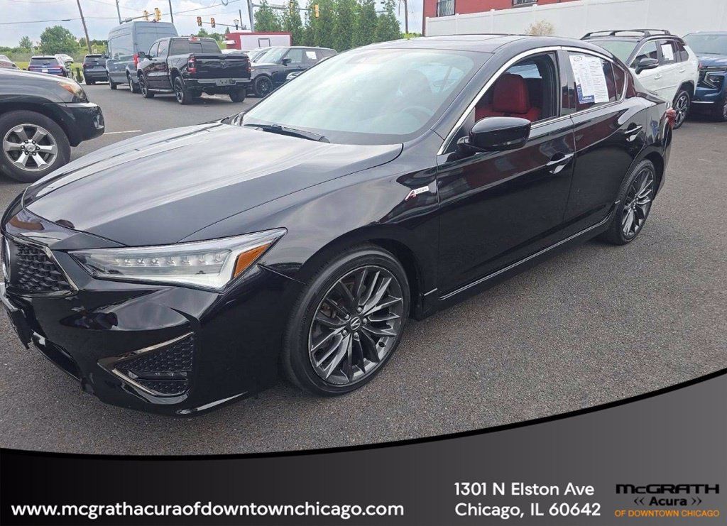 Used 2022 Acura ILX w/ Premium & A-SPEC Package FWD image 1
