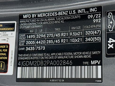 Used 2023 Mercedes-Benz EQS 450+ SUV image 36