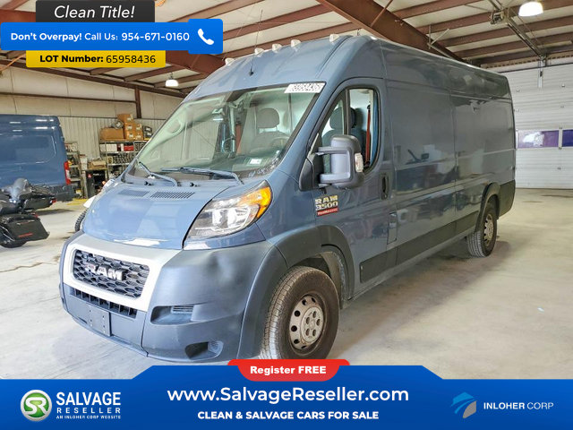 Used 2020 RAM ProMaster 3500 FWD image 1