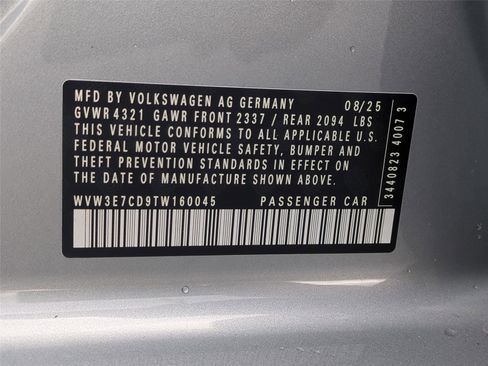 New 2026 Volkswagen GTI SE FWD image 25