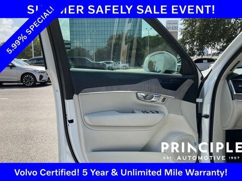 Certified 2023 Volvo XC90 B6 Ultimate w/ Protection Package AWD/4WD image 18