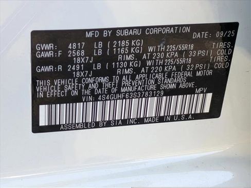 New 2025 Subaru Crosstrek 2.5i Sport image 20