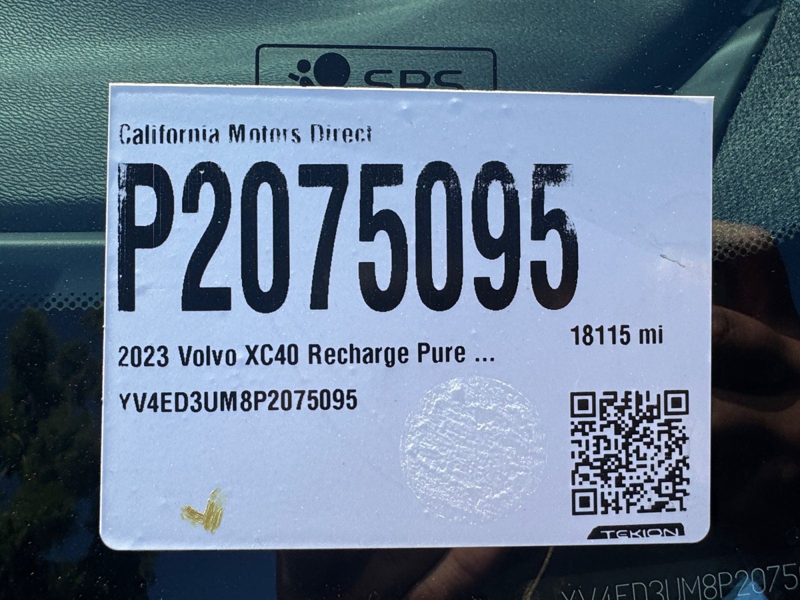 Used 2023 Volvo XC40 Recharge Ultimate w/ Protection Package Premier AWD/4WD image 19