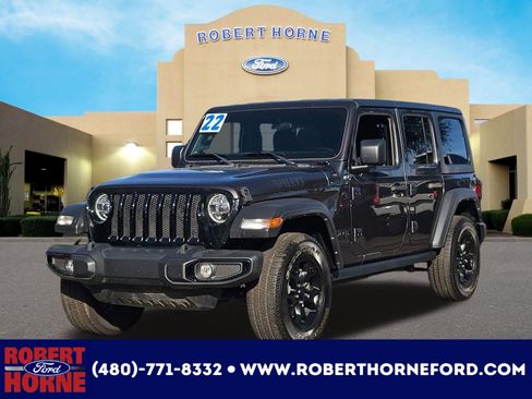 Used 2022 Jeep Wrangler Unlimited Sport image 1