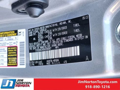 Used 2022 Toyota Highlander Platinum AWD/4WD image 34