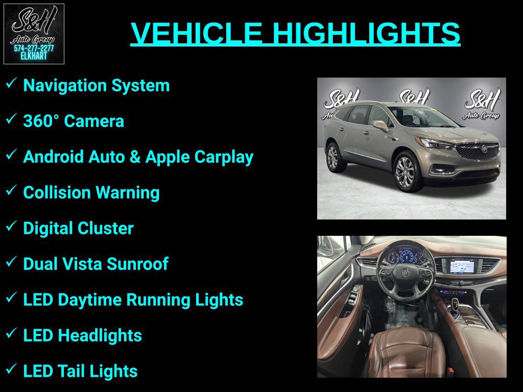 Used 2018 Buick Enclave Avenir w/ Avenir Technology Package AWD/4WD image 3