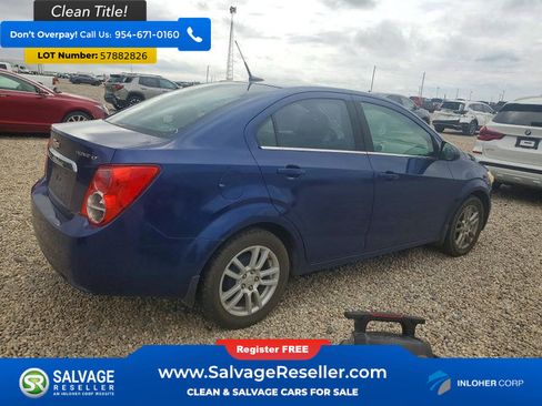 Used 2013 Chevrolet Sonic LT w/ Wheels and Fog Lamp Package FWD image 4