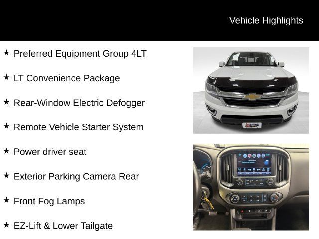 Certified 2018 Chevrolet Colorado LT w/ LT Convenience Package AWD/4WD image 16