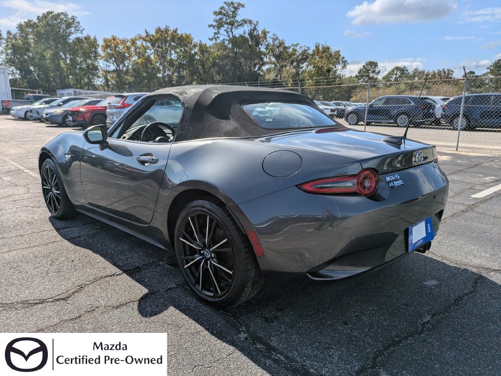 Certified 2024 MAZDA MX-5 Miata Grand Touring w/ Weather Package RWD image 7