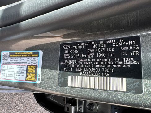 New 2025 Hyundai Elantra SEL image 21