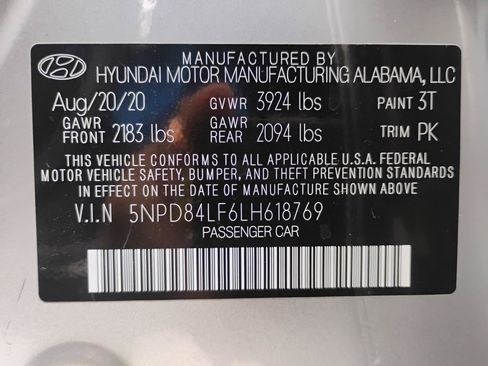 Used 2020 Hyundai Elantra Limited FWD image 94