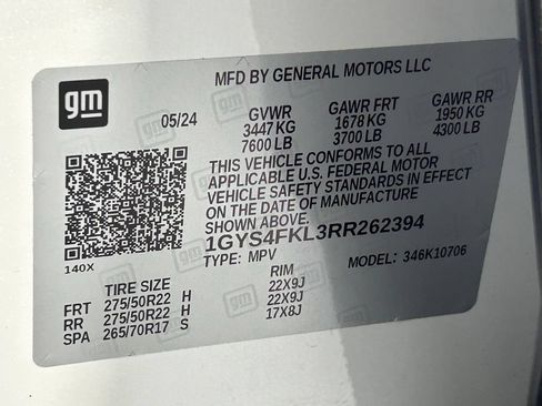 Used 2024 Cadillac Escalade Sport w/ Touring Package AWD/4WD image 45