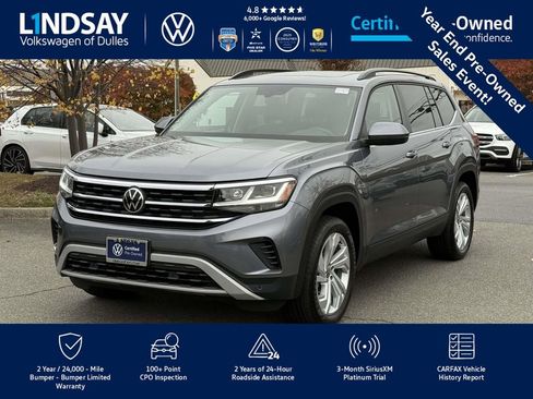 Used 2022 Volkswagen Atlas SE image 4