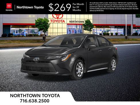 New 2026 Toyota Corolla LE image 1