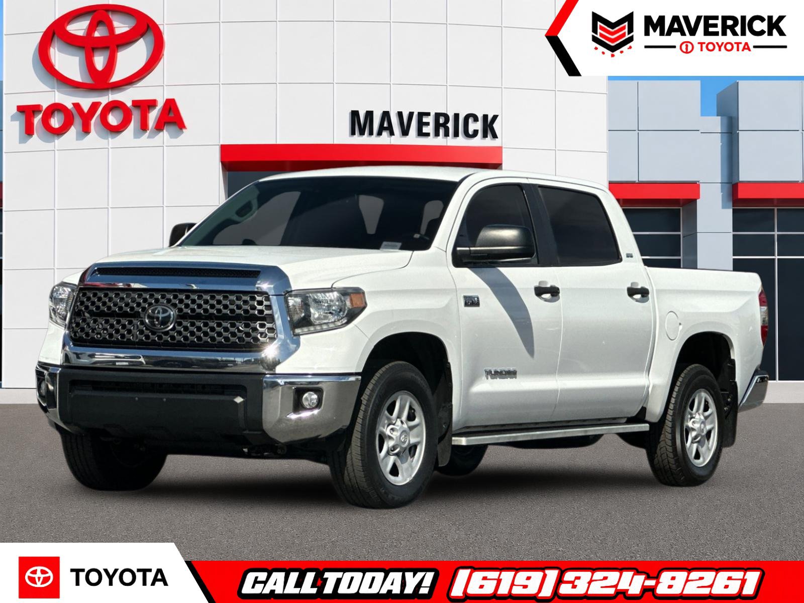 Used 2021 Toyota Tundra SR5 w/ SR5 Upgrade Package AWD/4WD image 1