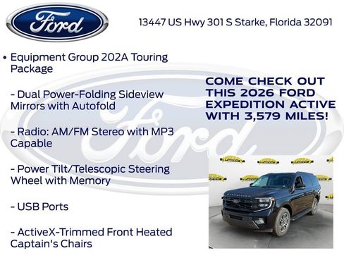 New 2026 Ford Expedition Active RWD image 25