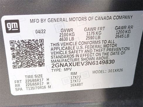 Used 2022 Chevrolet Equinox LT image 33