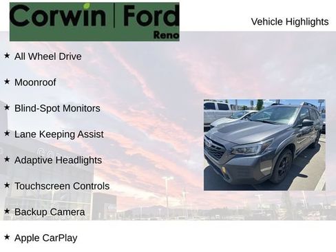 Used 2022 Subaru Outback Wilderness AWD/4WD image 8