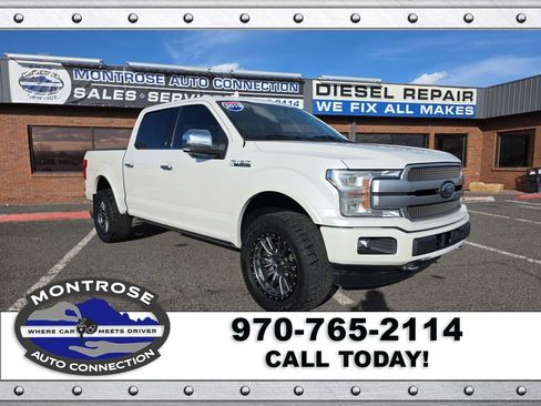 Used 2019 Ford F150 Platinum w/ Technology Package image 1