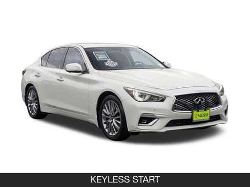 Certified 2023 INFINITI Q50 Luxe w/ Cargo Package RWD image 2