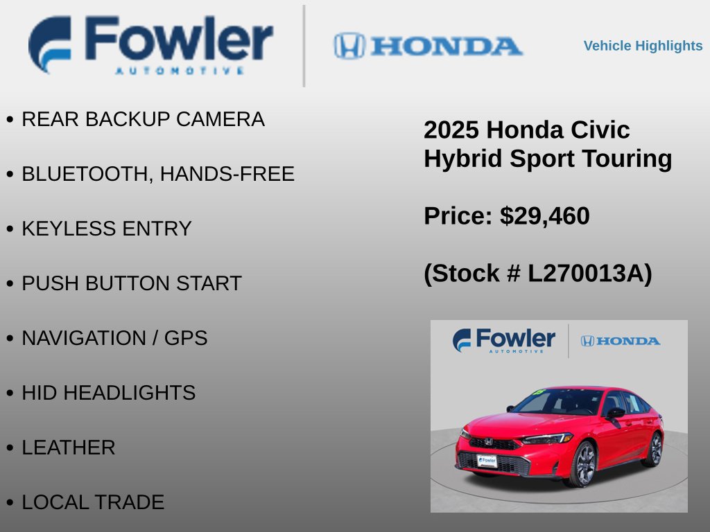 Used 2025 Honda Civic Sport Touring image 4