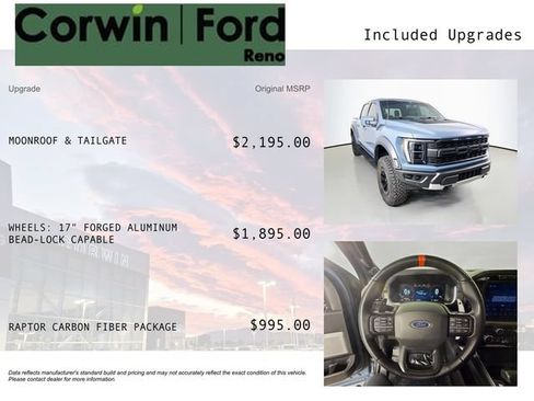 Used 2023 Ford F150 Raptor w/ Raptor Carbon Fiber Package AWD/4WD image 3