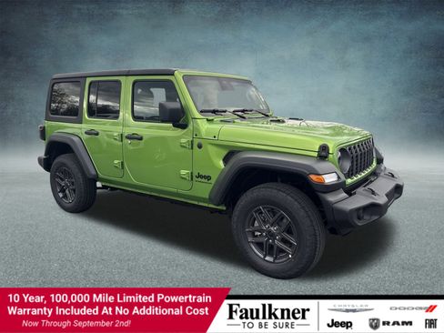 New 2026 Jeep Wrangler Sport S AWD/4WD image 1