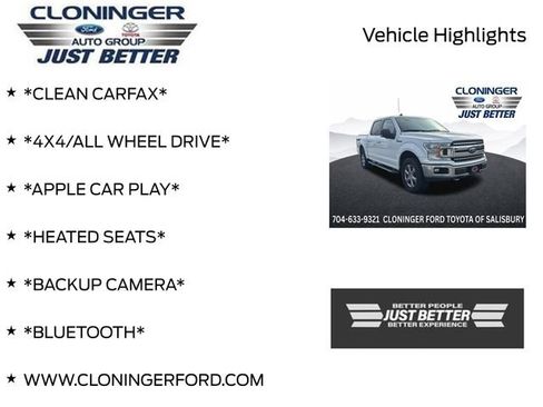 Used 2019 Ford F150 XLT w/ Equipment Group 302A Luxury AWD/4WD image 3