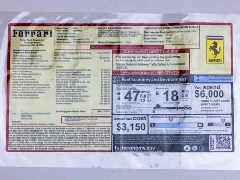 Certified 2025 Ferrari 296 GTB Coupe image 48