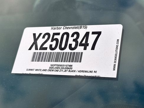 New 2025 Chevrolet Colorado Z71 w/ Midnight Edition image 32