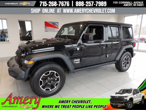Used 2018 Jeep Wrangler Unlimited Sport S image 1