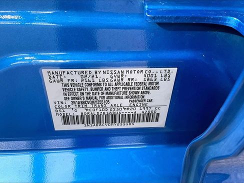 Certified 2021 Nissan Sentra SV image 32