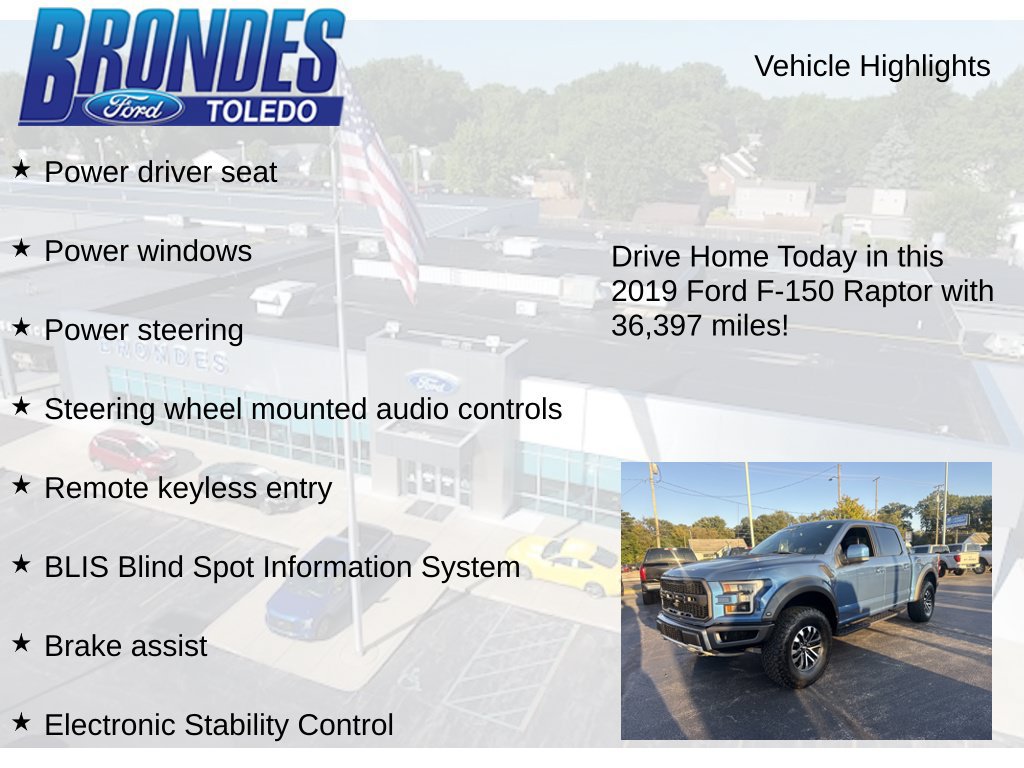 Used 2019 Ford F150 Raptor w/ Equipment Group 802A Luxury AWD/4WD image 32