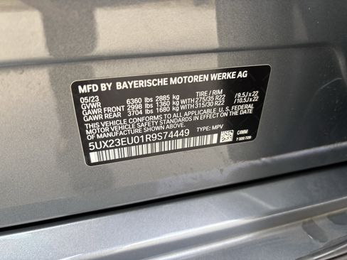 Certified 2024 BMW X5 xDrive40i w/ M Sport Package image 37