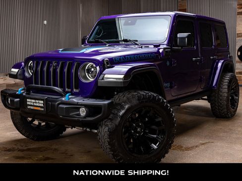 Used 2023 Jeep Wrangler Unlimited Rubicon 4xe w/ Steel Bumper Group image 4