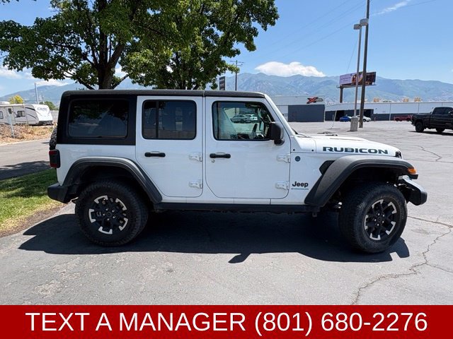 Used 2024 Jeep Wrangler Unlimited Rubicon 4xe AWD/4WD image 3