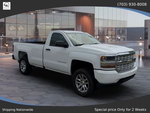 Used 2017 Chevrolet Silverado 1500 W/T w/ WT Convenience Package AWD/4WD image 1