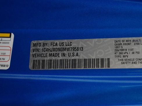 Certified 2021 Jeep Wrangler Unlimited Sport image 53