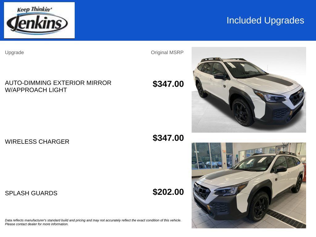 Used 2025 Subaru Outback Wilderness AWD/4WD image 4