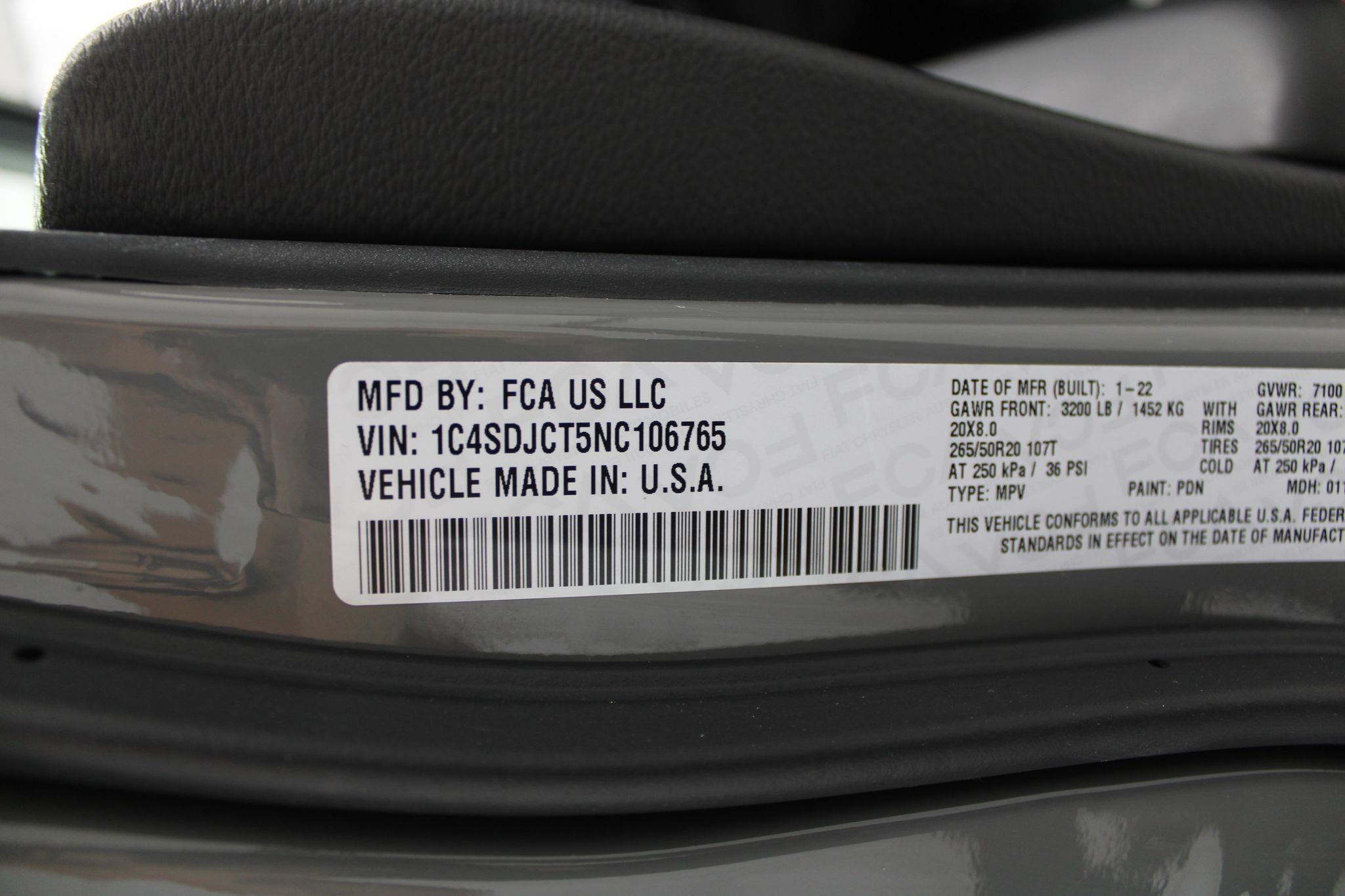 Used 2022 Dodge Durango R/T w/ Trailer Tow Group IV AWD/4WD image 50