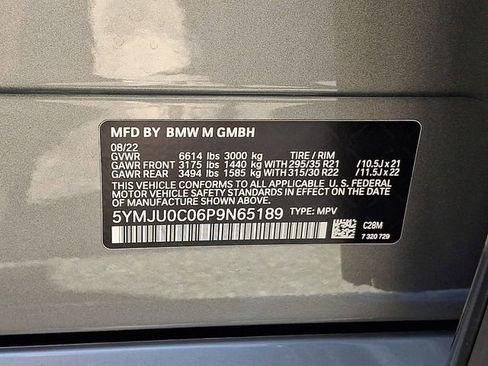 Used 2023 BMW X5 M w/ Competition Package AWD/4WD image 30