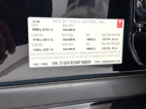 Used 2016 Tesla Model S 75D AWD/4WD image 39