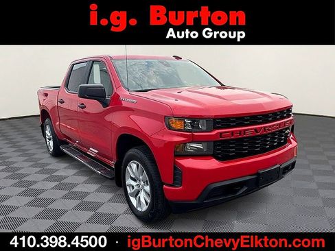 Certified 2022 Chevrolet Silverado 1500 Custom w/ Safety Confidence Package AWD/4WD image 1