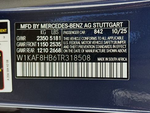 New 2026 Mercedes-Benz C 43 AMG 4MATIC Sedan image 24