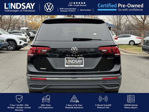Certified 2022 Volkswagen Tiguan S w/ Driver Assistance Package image 4